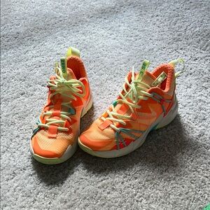 Kids' Vibrant Orange Athletic Shoes